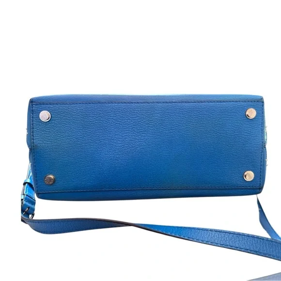 Henri Bendel Stanton Studded Top Handle Satchel Multiway Bag - Picture 3 of 12